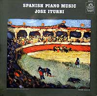 Jose Iturbi plays piano music of Albinez and Granados - Angel LP 35628 (1960 - cover picture by Picasso)