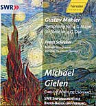 Michael Gielen conducts the Mahler Fourth  - Hanssler CD cover