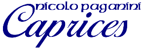 title - Niccolo Paganini - Caprices