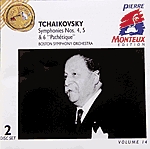 Pierre Monteux conducts the Boston Symphony in Tchaikovsky's Symphony # 6 (1955 studio recording)