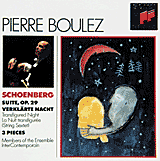 Pierre Boulez and the Ensemble InterContemporain - Sony CD cover