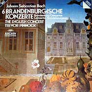Trevor Pinnock conducts the English Concert (Archiv CD cover)