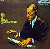 The Art of Sergei Rachmaninoff -- RCA Camden LP cover