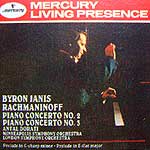 Byron Janis, with Antal Dorati and the London Symphony -- Mercury CD cover