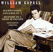 William Kappell plays Rachmaninoff -- BMG CD cover