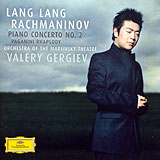 Lang Lang with Gergiev and the Mariinsky Theatre Orchestra -- DG CD cover