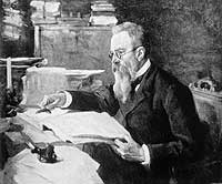 Rimsky -- painting by V. A. Syeroff