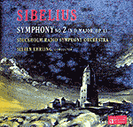 Sixten Ehrling conducts the Sibelius Symhony # 2 (Mercury LP cover)