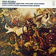 Giulini conducts Verdi's Requiem (Angel LP cover)