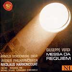 Harnoncourt conducts Verdi's Requiem (RCA CD cover)