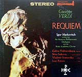Markevitch conducts Verdi's Requiem (Parliament LP cover)