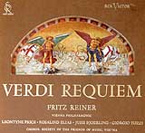 Reiner conducts Verdi's Requiem (RCA Soria LP cover)