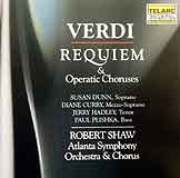 Shaw conducts Verdi's Requiem (Telarc CD cover)