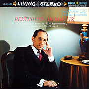 Vladimir Horowitz plays Beethoven sonatas (RCA LP cover)