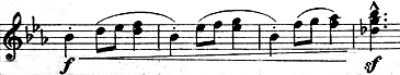 The opening melody of Op. 18