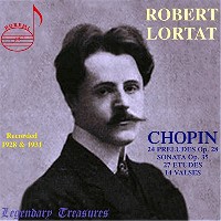 Robert Lortat plays Chopin -- Doremi CD cover