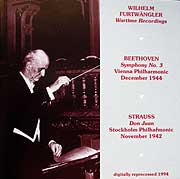 Wilhelm Furtwangler and the Vienna Philharmonic (Music and Arts CD)