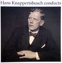 Hans Knappertsbusch conducts the Berlin Symphony Orchestra in the Haydn Military Symphony (Preiser CD cover)