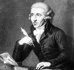 Joseph Haydn -- portrait by Ludwig Guttenbrunnen (1791)