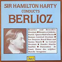 Sir Hamilton Harty conducts Berlioz (Pearl CD cover)