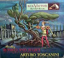 Arturo Toscanini conducts excerpts (RCA 78 box cover)
