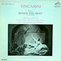 Arturo Toscanini conducts the NBC Symphony (RCA LP box cover)