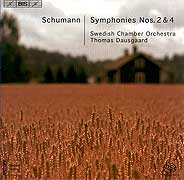 Thomas Dausgaard and the Swedish Chamber Orchestra in Schumann's Symphony # 2 (Bis CD)