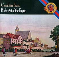 The Canadian Brass play the Art of the Fugue (CBS CD)