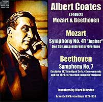 Albert Coates and the London Symphony Orchestra (Pristine CD)