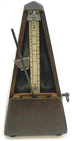 A Maelzel metronome