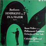 Bruno Walter and the NY Philharmonic (Columbia LP)