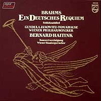 Maurice Haitink conducts the Brahms Requiem (Philips LP)