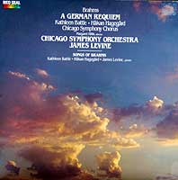 James Levine conducts the Brahms Requiem (RCA LP)