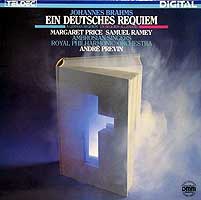 Andre Previn conducts the Brahms Requiem (Teldec CD)