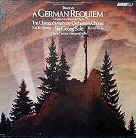 Georg Solti conducts the Brahms Requiem (London LP)