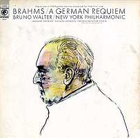 Bruno Walter conducts the Brahms German Requiem (Odyssey LP)