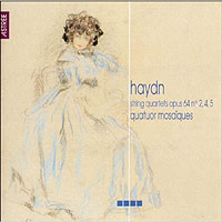 The Quartour Mosaiques plays Haydn quartets (astree CD cover)