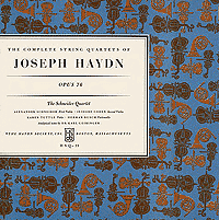 The Schneider Quartet plays Haydn quartets (Haydn Society LP cover)