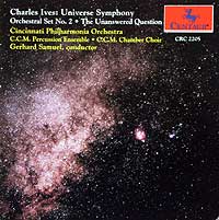 Larry Austin's realization of the Ives Universe Symphony (Centaur CD cover)
