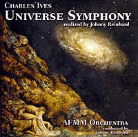 Johnny Reinhard's realization of Ives's Universe Symphony (Stereo Society CD cover)