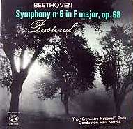 Paul Kletzki conducts the Pastoral Symphony (LP cover)