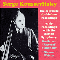 Serge Koussevitzky conducts the Pastoral Symphony (Naxos CD)