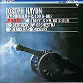 Niklaus Harnoncourt conducts Haydn's Military Symphony (Teldec CD)