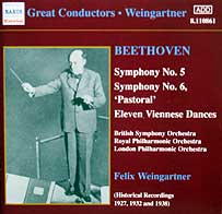 Felix Weingartner conducts the Pastoral Symphony (Naxos CD)