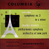 Charles Munch and the Philharmonic Symphony of New York (Columbia LP)