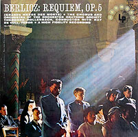 Hollenbach conducts the Berlioz Requiem (Columbia Harmony LP cover)