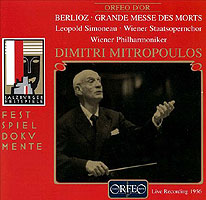 Mitropoulos conducts the Berlioz Requiem (Orfeo CD cover)