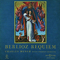 Munch conducts the Berlioz Requiem (RCA Soria LP cover)