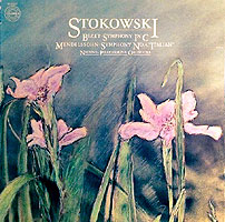 Stokowski conducts the Italian Symphony (CBS LP cover)