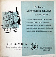 Ormandy conducts Alexander Nevsky (Columbia LP)